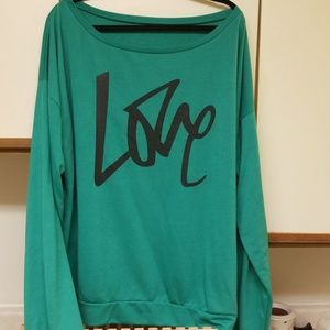 Off the shoulder top